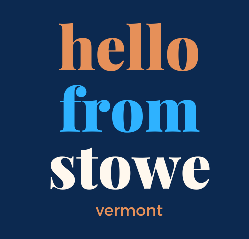 Hello from Stowe